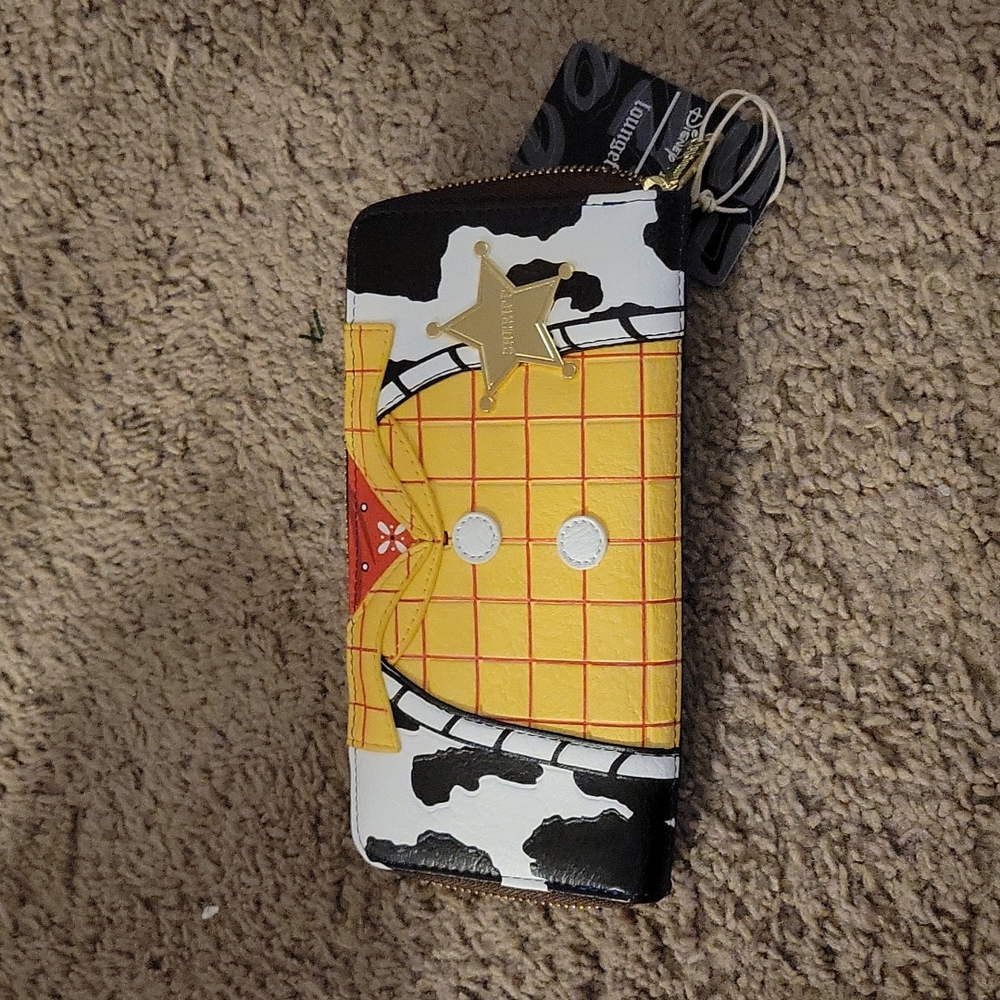 Limited edition loungfly woody wallet